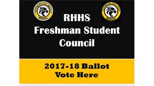 8th Grade Student Vote for Freshman Student Council