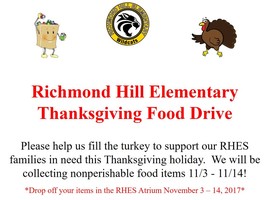 Thanksgiving Food Drive