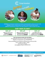 Camp Invention:Summer Opportunity for students