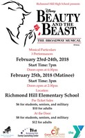 RHHS Presents Beauty and the Beast