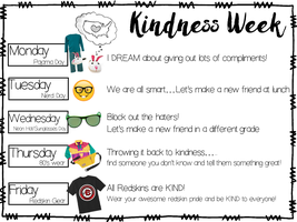 #BeBCMS Kindness Week NEXT week!
