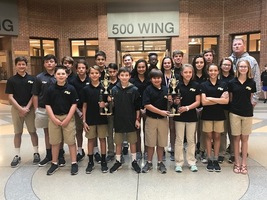 Girls and Boys Golf Team win Championships