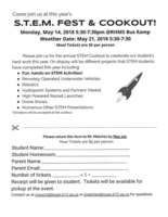 S.T.E.M. Fest & Cookout