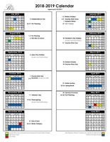 Bryan County Schools 2018-2019 Calendar