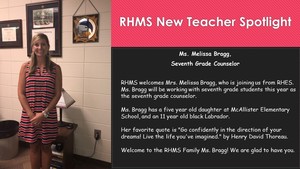 New Teacher Spotlight - Melissa Bragg