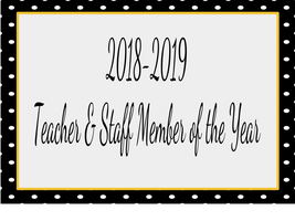 18-19 Teacher & Staff Member of the Year
