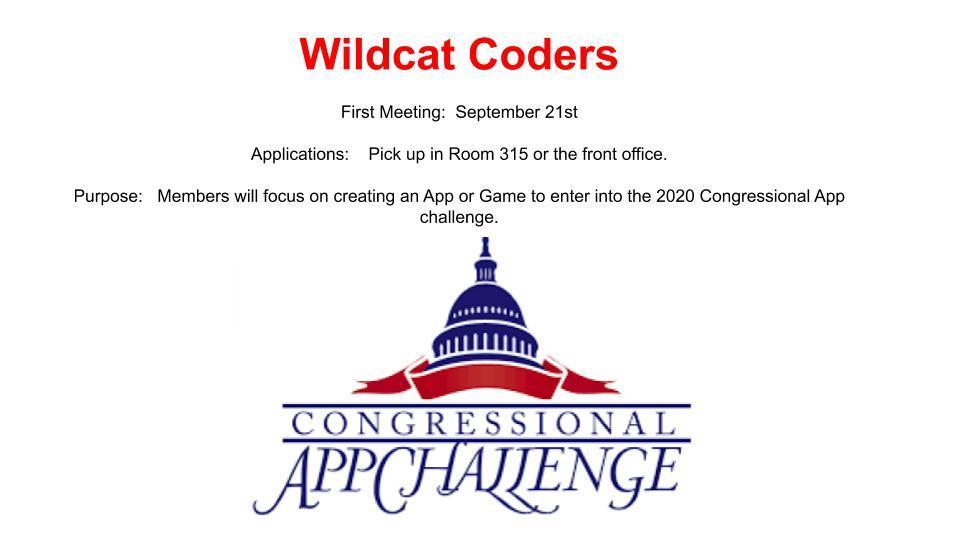 Wildcat Coders Meeting