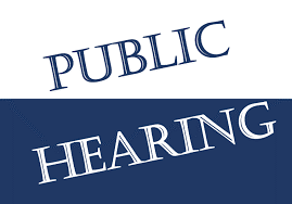 Notice of Public Hearings for the FY 2021 Proposed Budget