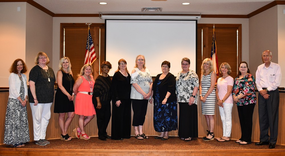 2019 Retirees Recognized at May BOE Meeting Bryan County Schools