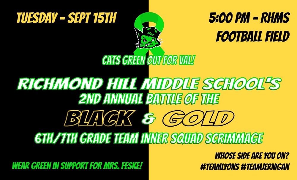Black and Gold Game