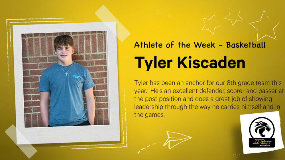 Athlete of the Week - Tyler Kiscaden
