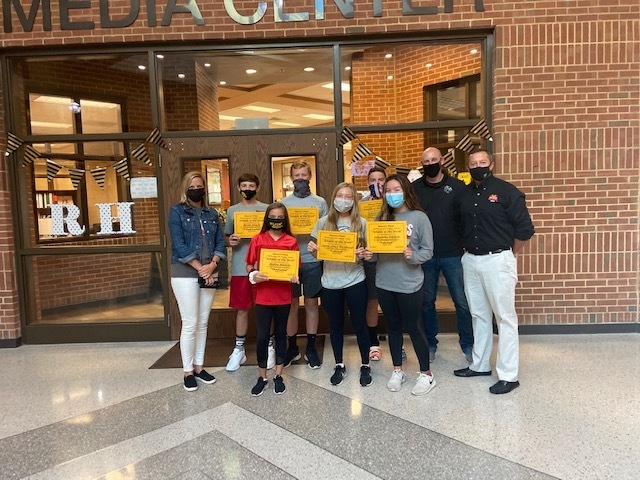 Student Athletes of the Month recognized by Marcos Pizza
