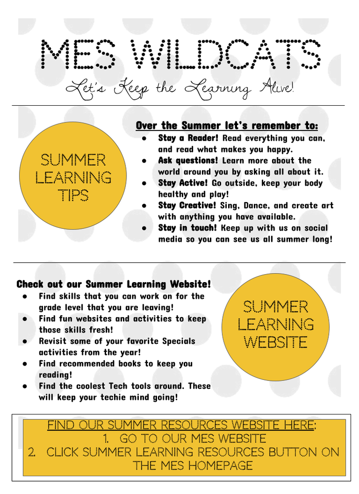 Summer Learning Website