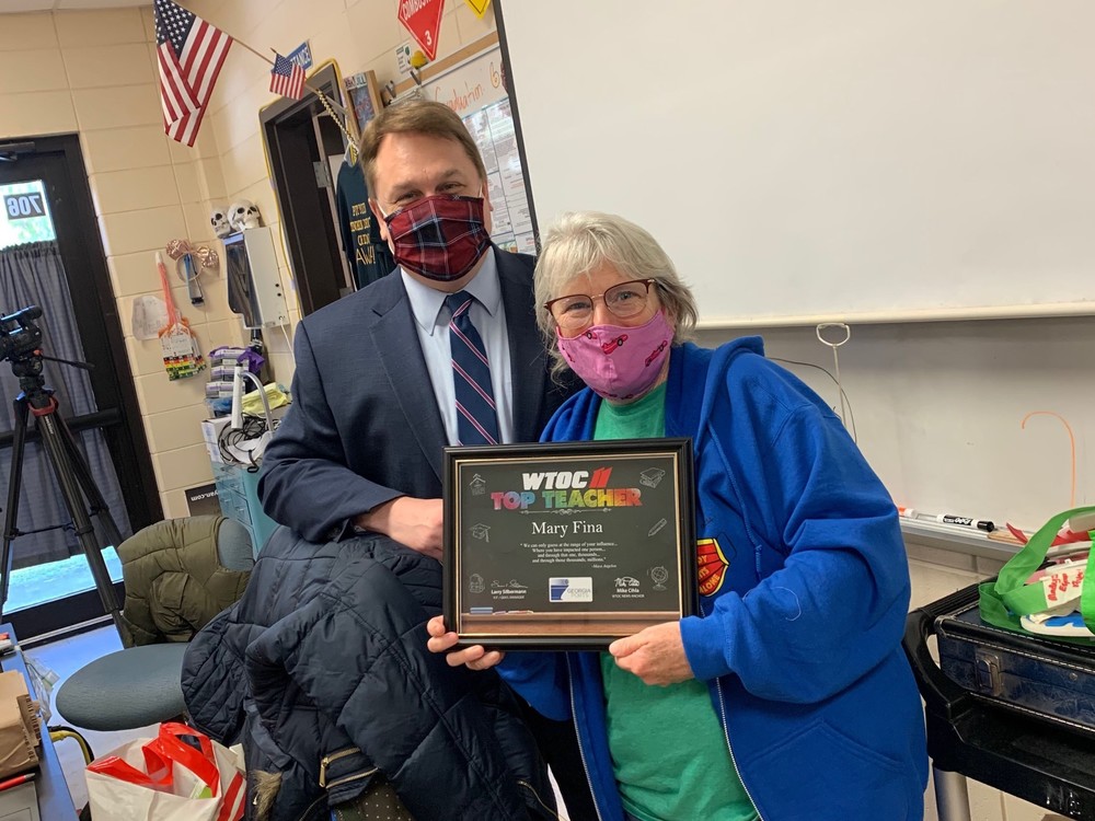 RHHS Teacher named WTOC Top Teacher