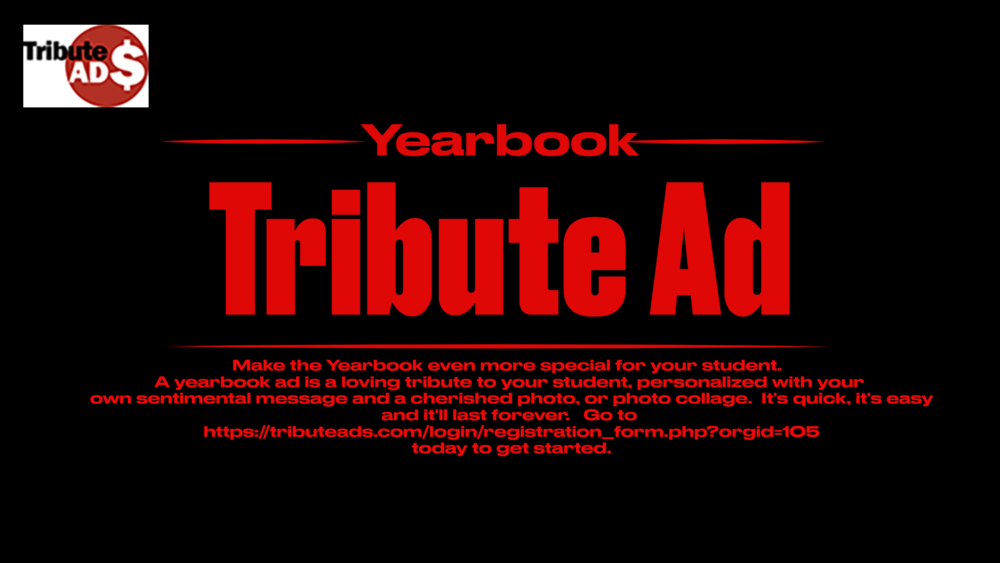 Yearbook Tribute Ad