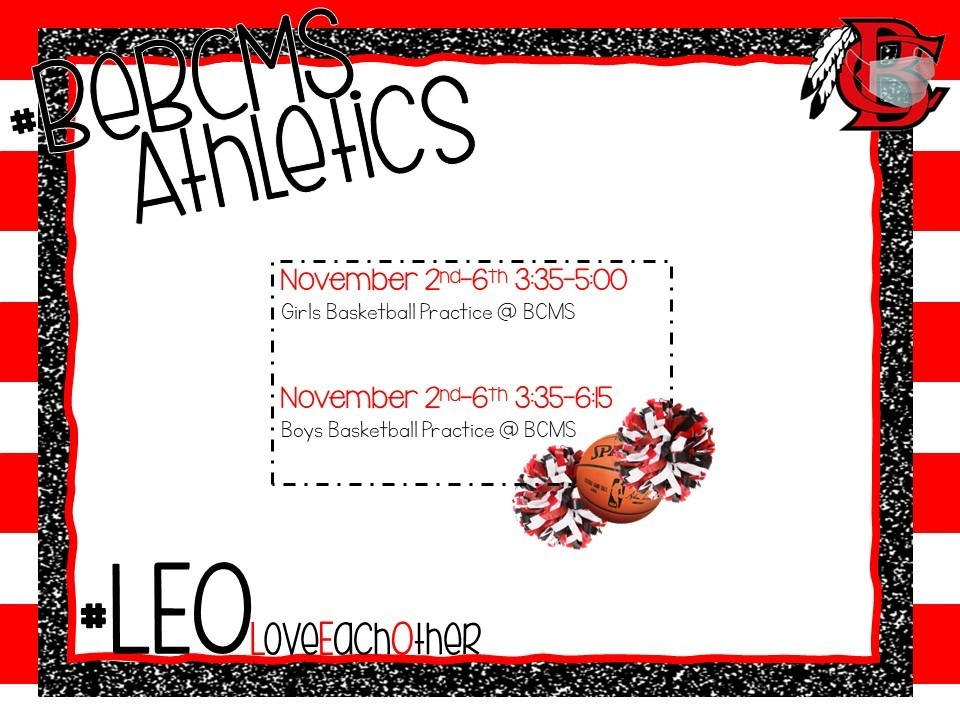 Upcoming Athletic Events - Week of Nov. 2