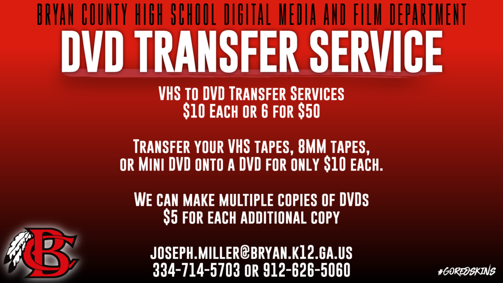 DVD Transfer Service