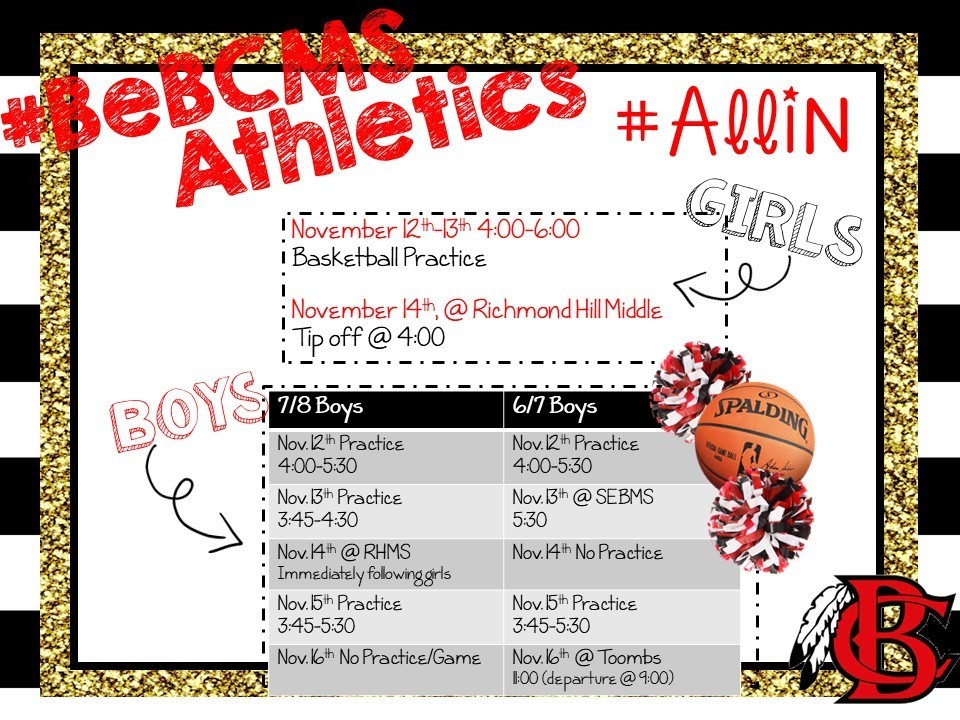 Upcoming Athletic Events