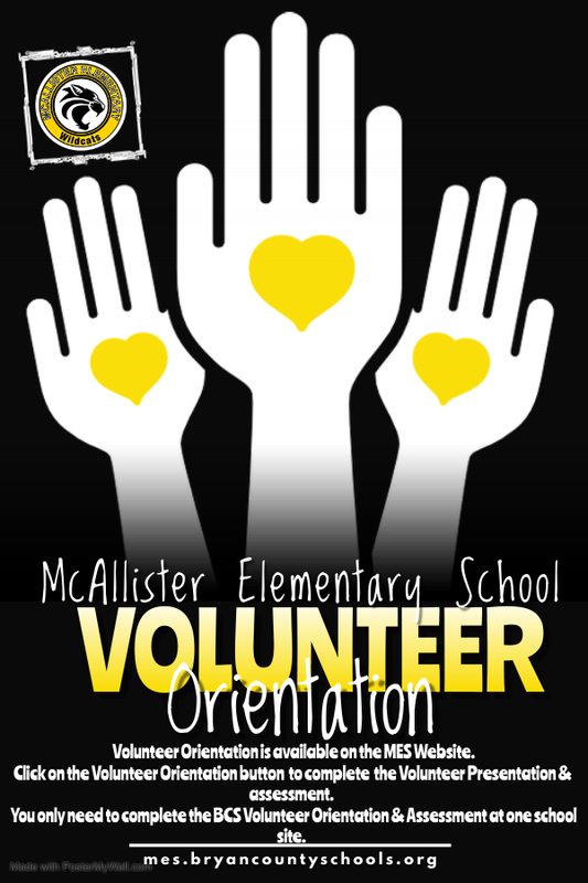 MES Volunteer Orientation 22-23