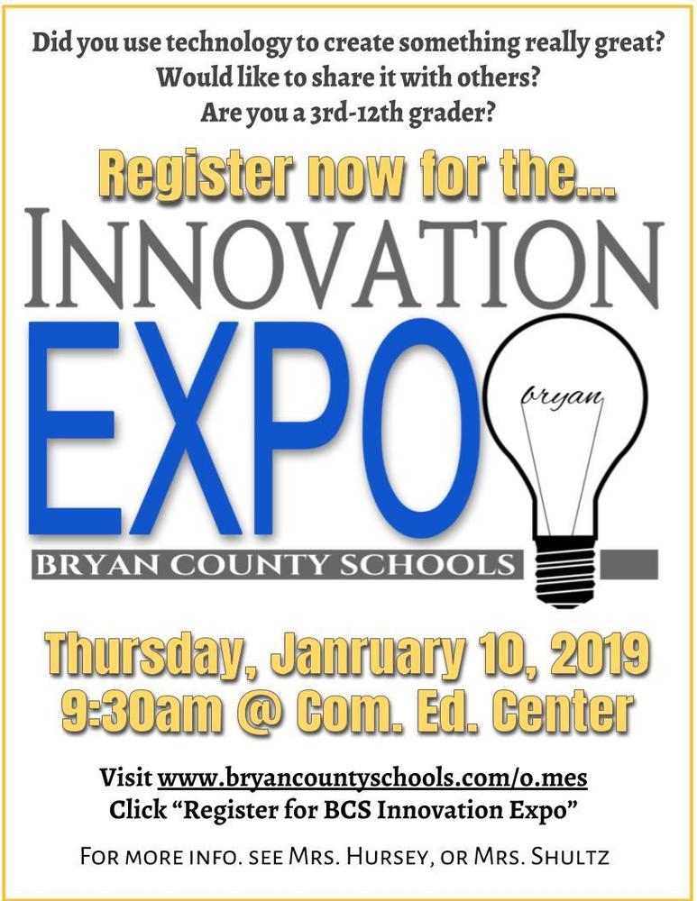 Register for BCS Innovation Expo