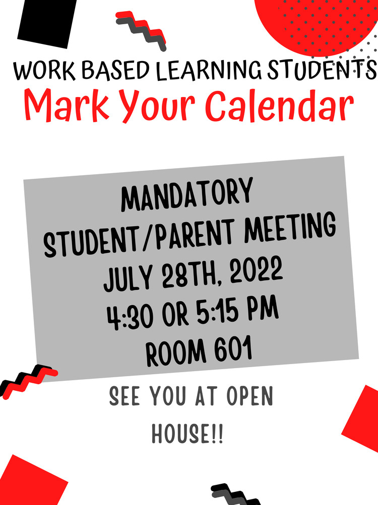 Work Based Learning Open House
