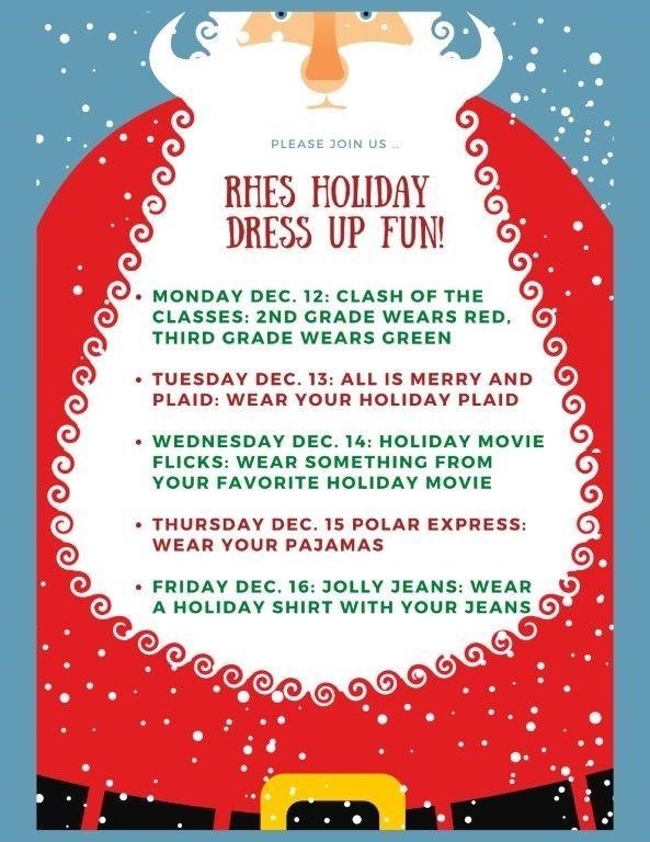 RHES Holiday Dress up Fun