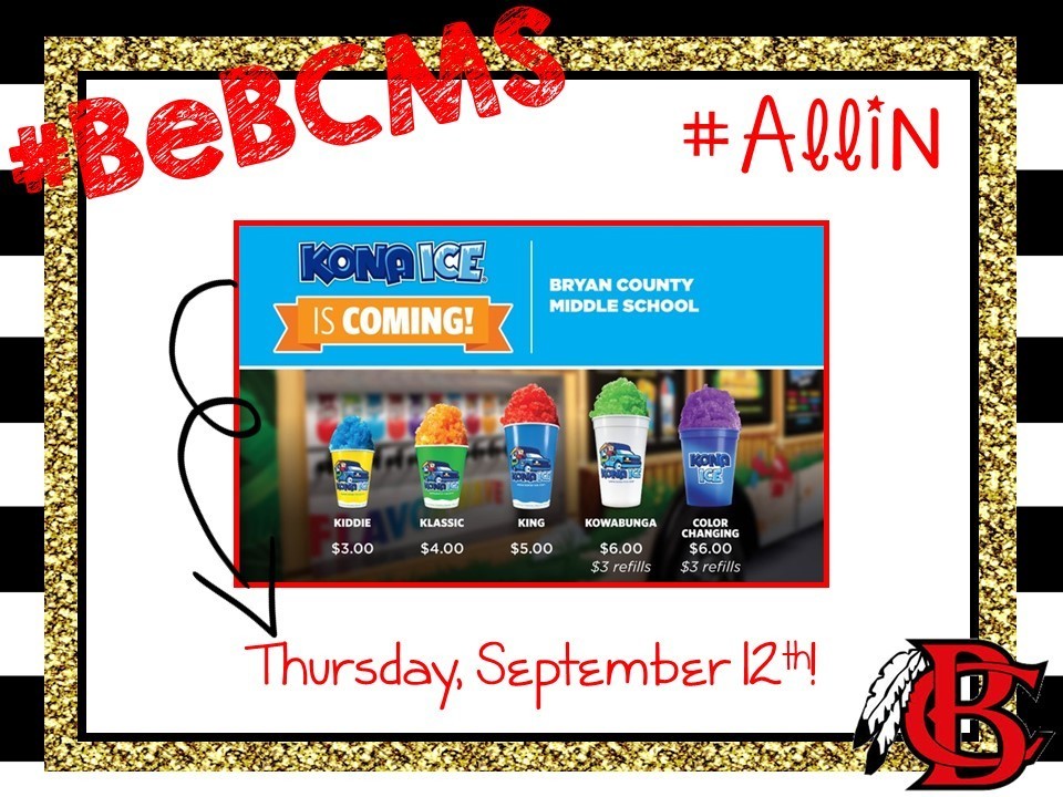 Kona Ice - Rescheduled