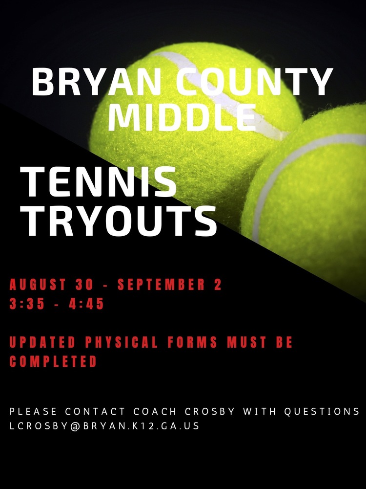 Tennis Try-Outs