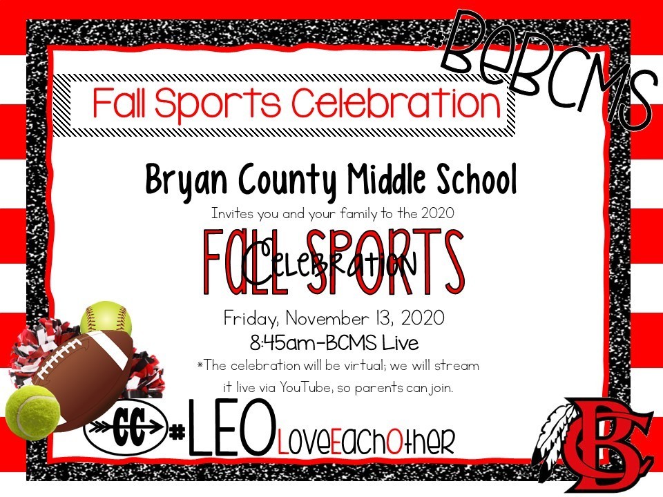 Fall Sports Celebration 2020
