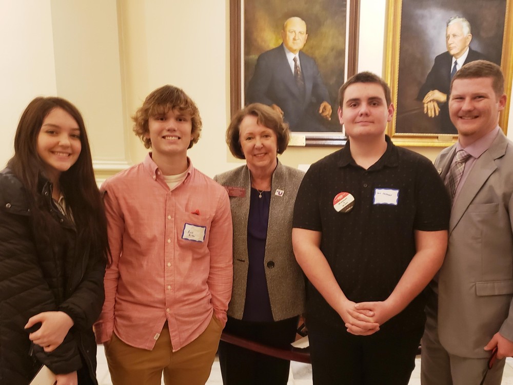 BCHS SADD Students Visit the Capitol