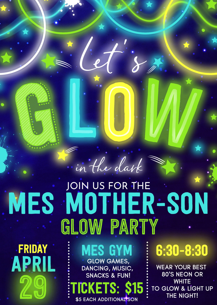 Mother-Son Glow Party