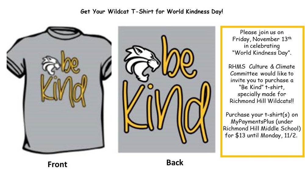 kindness day shirts