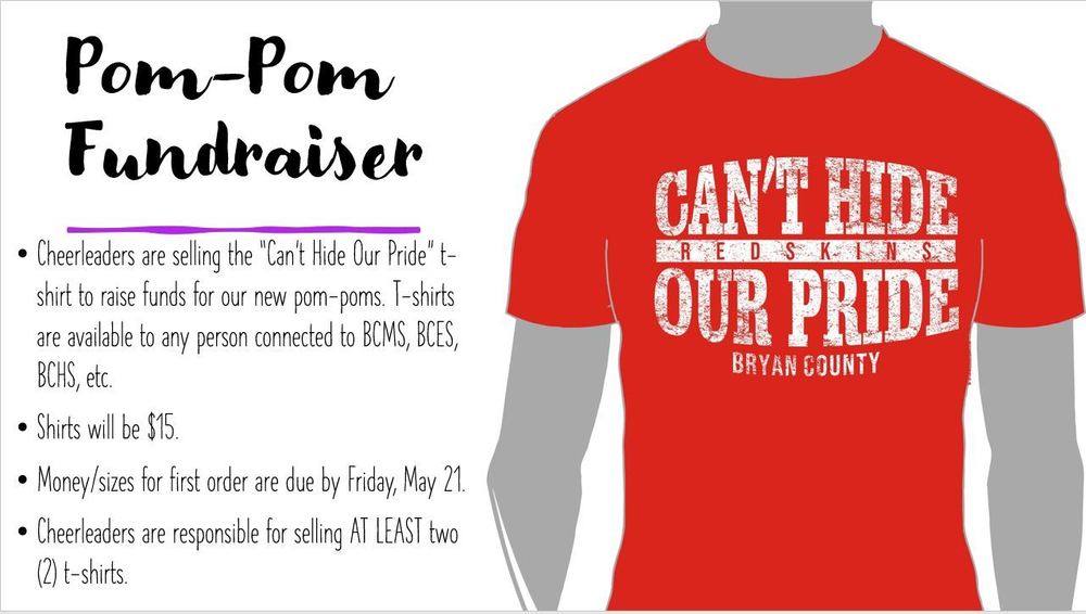 Cheer T-Shirt Fundraiser