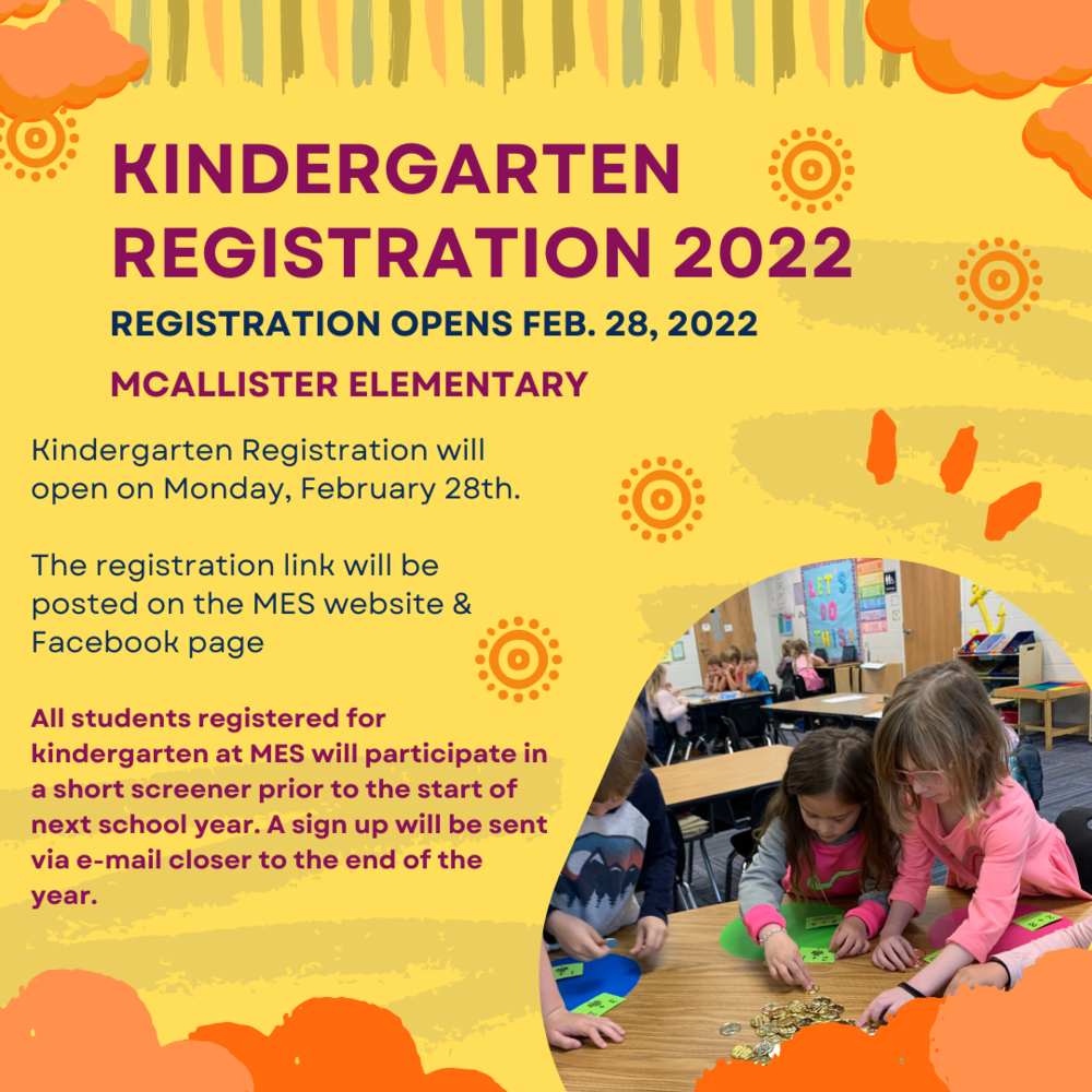 Kindergarten Registration 2022