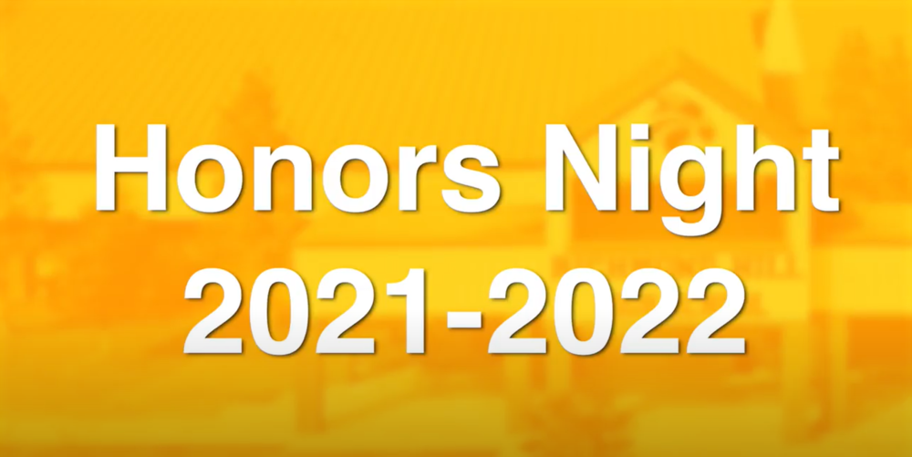 Honors Night 2021-2022