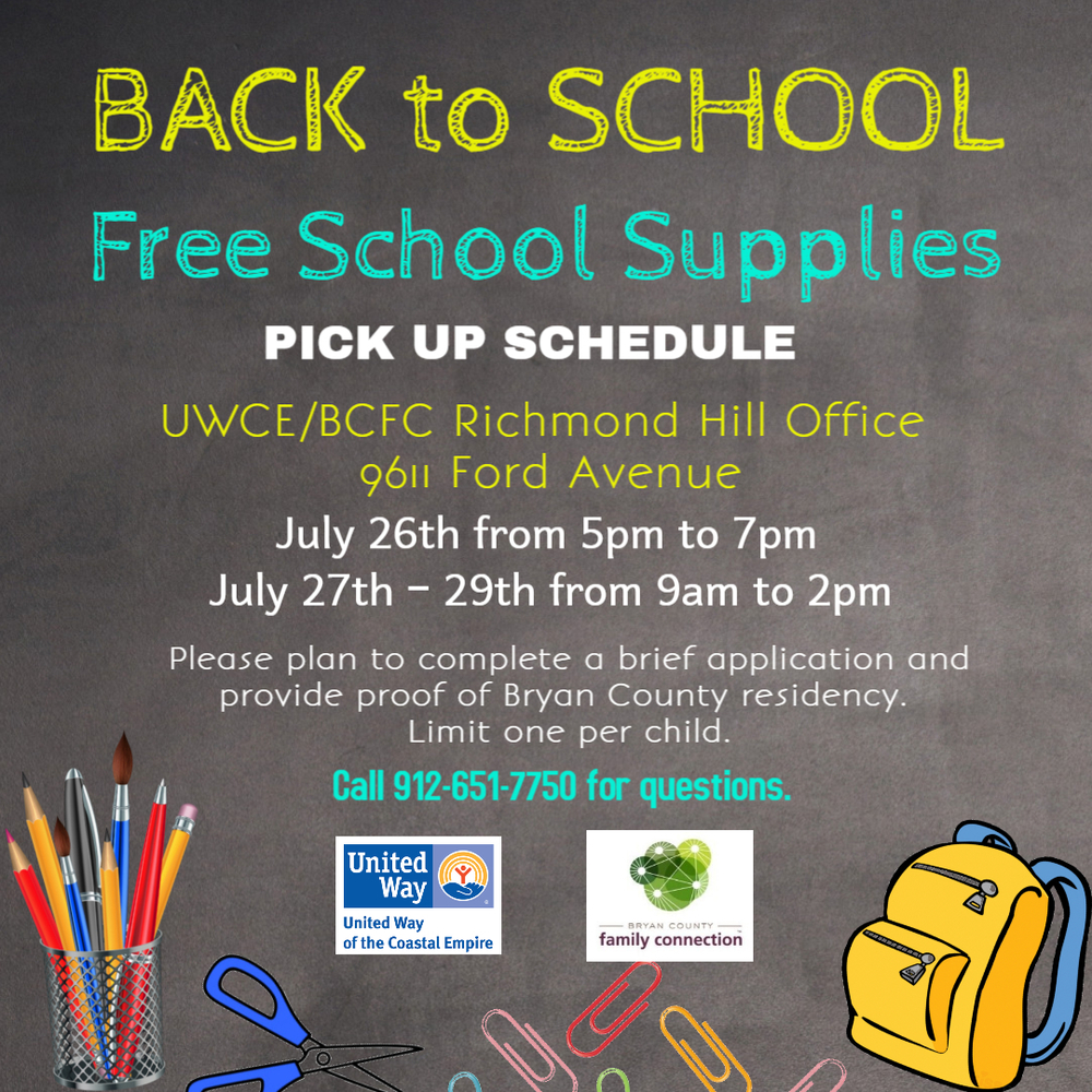 Back to School - Supply Giveaway