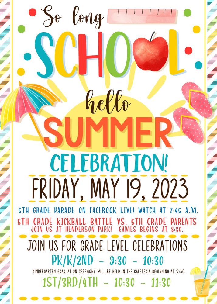 End of the Year Celebrations