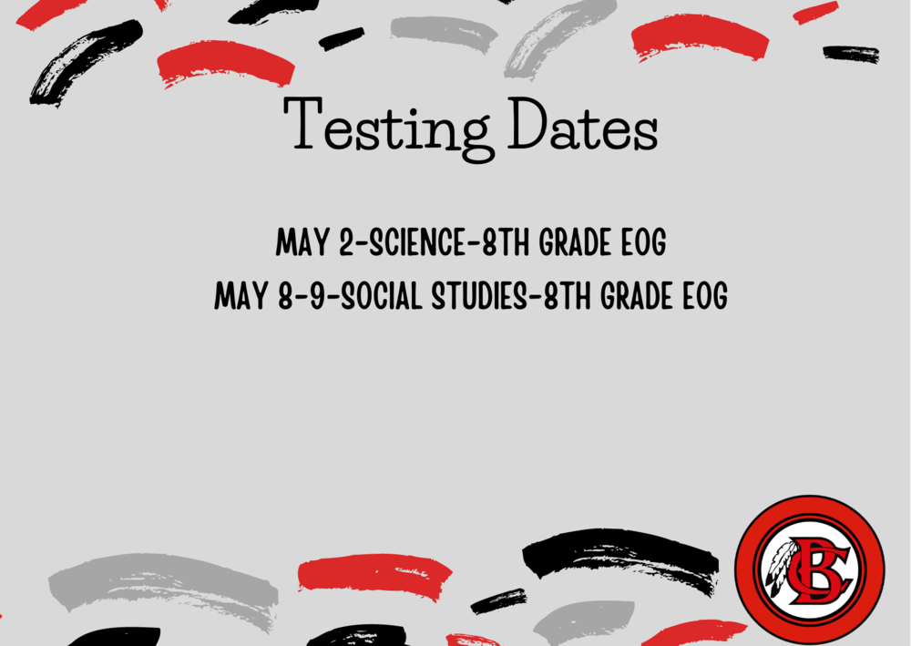Lower School Testing Dates
