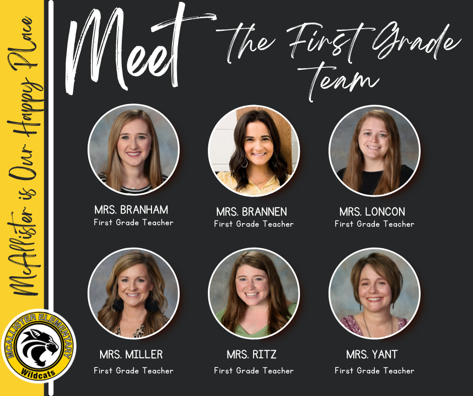 Meet the First Grade Team