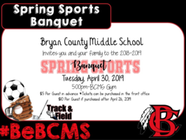 Spring Sports Banquet