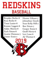 Congratulations to our 2019 BCMS Baseball Team!