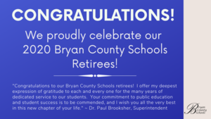 2020 Retirees