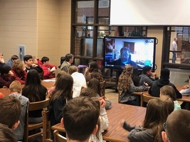 Students Skype with founder of Metro Atlanta Urban Farm