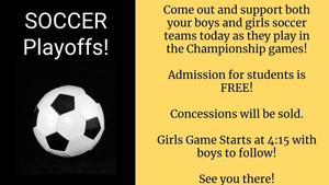 Soccer Playoffs
