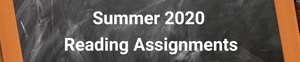 Summer Reading Assignments