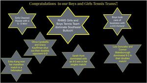 RHMS Tennis Dominates S.E. Bulloch
