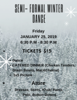 #BeBCMS Semi-Formal Winter Dance