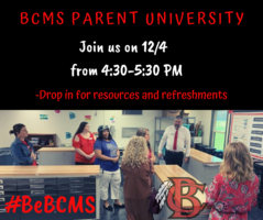 BCMS Parent University