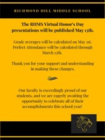 RHMS Honor's Day