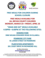 Free Meals for Children